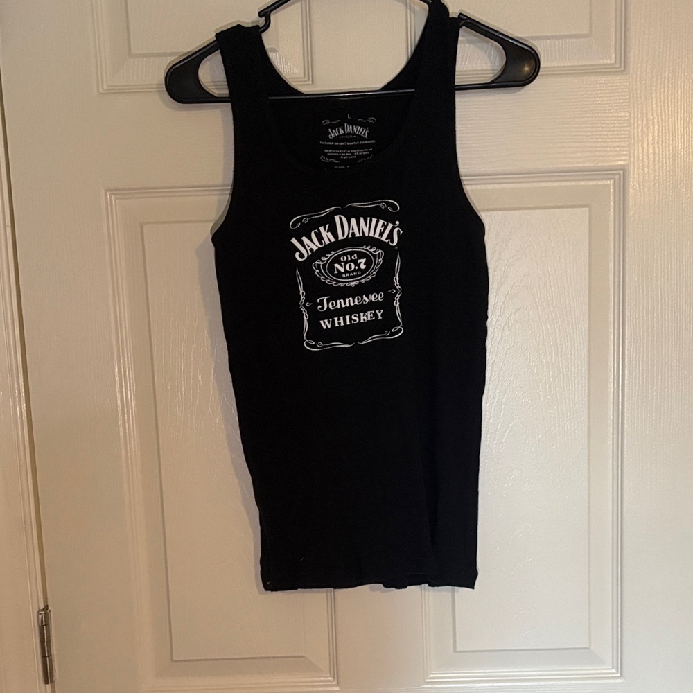 Jack Daniel's Black Ribbed Tank